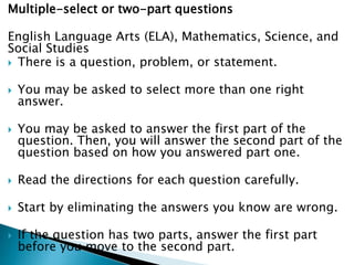 Georgia Milestones Parent Presentation Middle Grades | PPTX