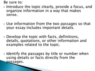 Georgia Milestones Parent Presentation Middle Grades | PPTX