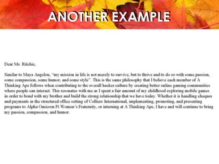 ANOTHER EXAMPLEANOTHER EXAMPLE
 