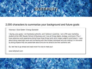 summarysummary
2,000 characters to summarize your background and future goals
 