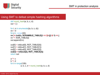 Georgy Nosenko - An introduction to the use SMT solvers for software ...