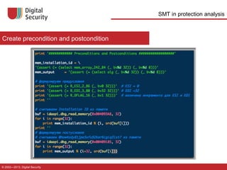 Georgy Nosenko - An introduction to the use SMT solvers for software ...