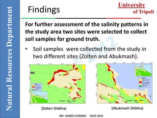 Assessment of Spatial and Temporal Variations of Soil Salinity using ...