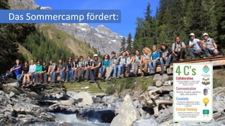 10
Das Sommercamp fördert:
 