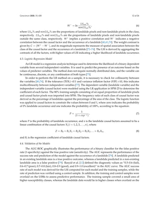 Landslide Susceptibility Mapping Using Statistical Methods along the ...
