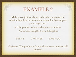 Geometry Section 2-1 | PDF