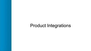 Product Integrations
 