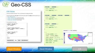 Geo-CSS 
David Winslow David Winslow 2.5 
 