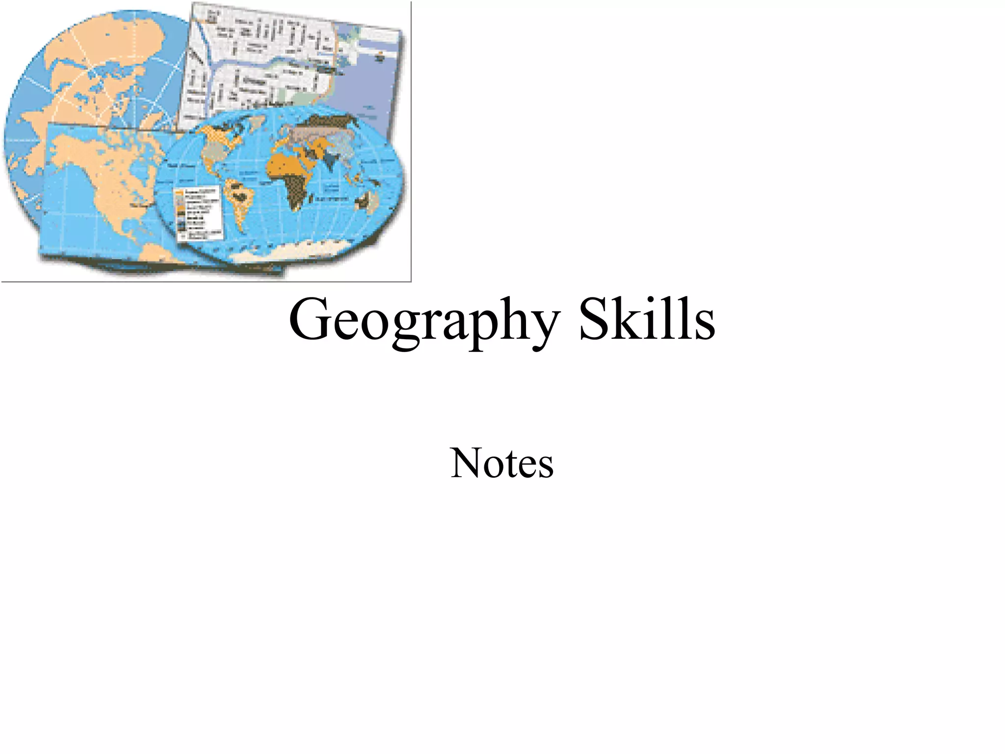 Geography Skills Notes 