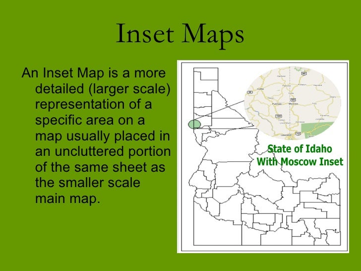 parts of a map