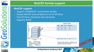 Serving earth observation data with GeoServer: addressing real world ...