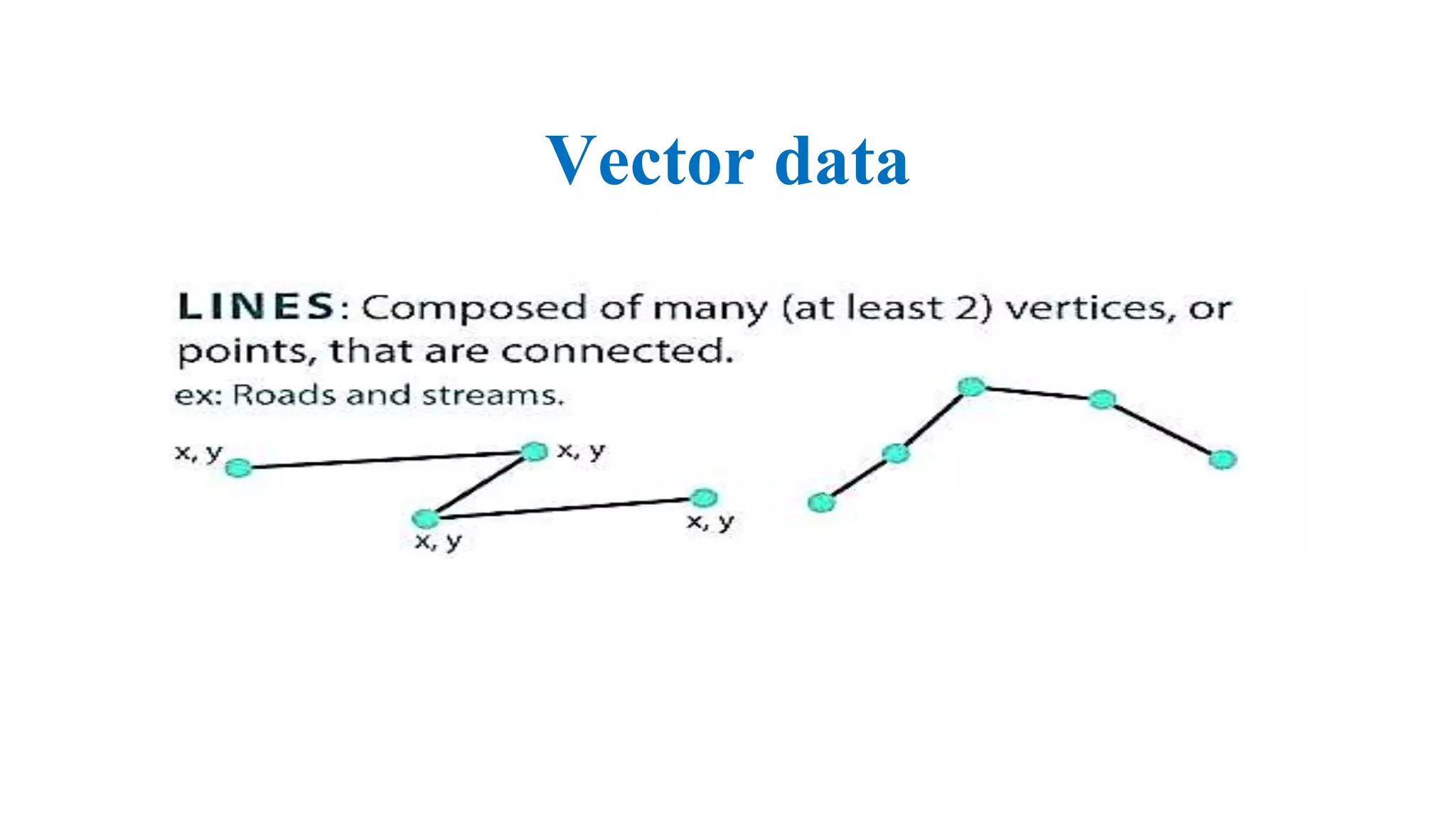 Vector data
 