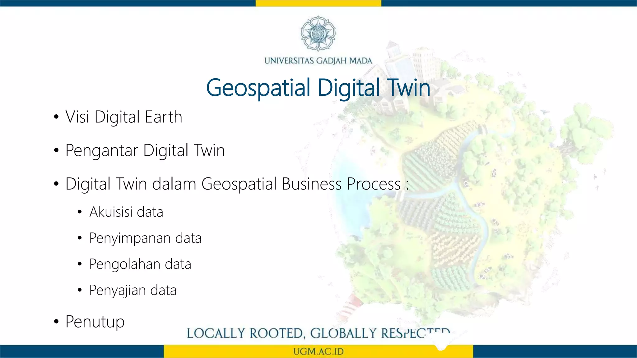 Geospatial digital twin | PPTX