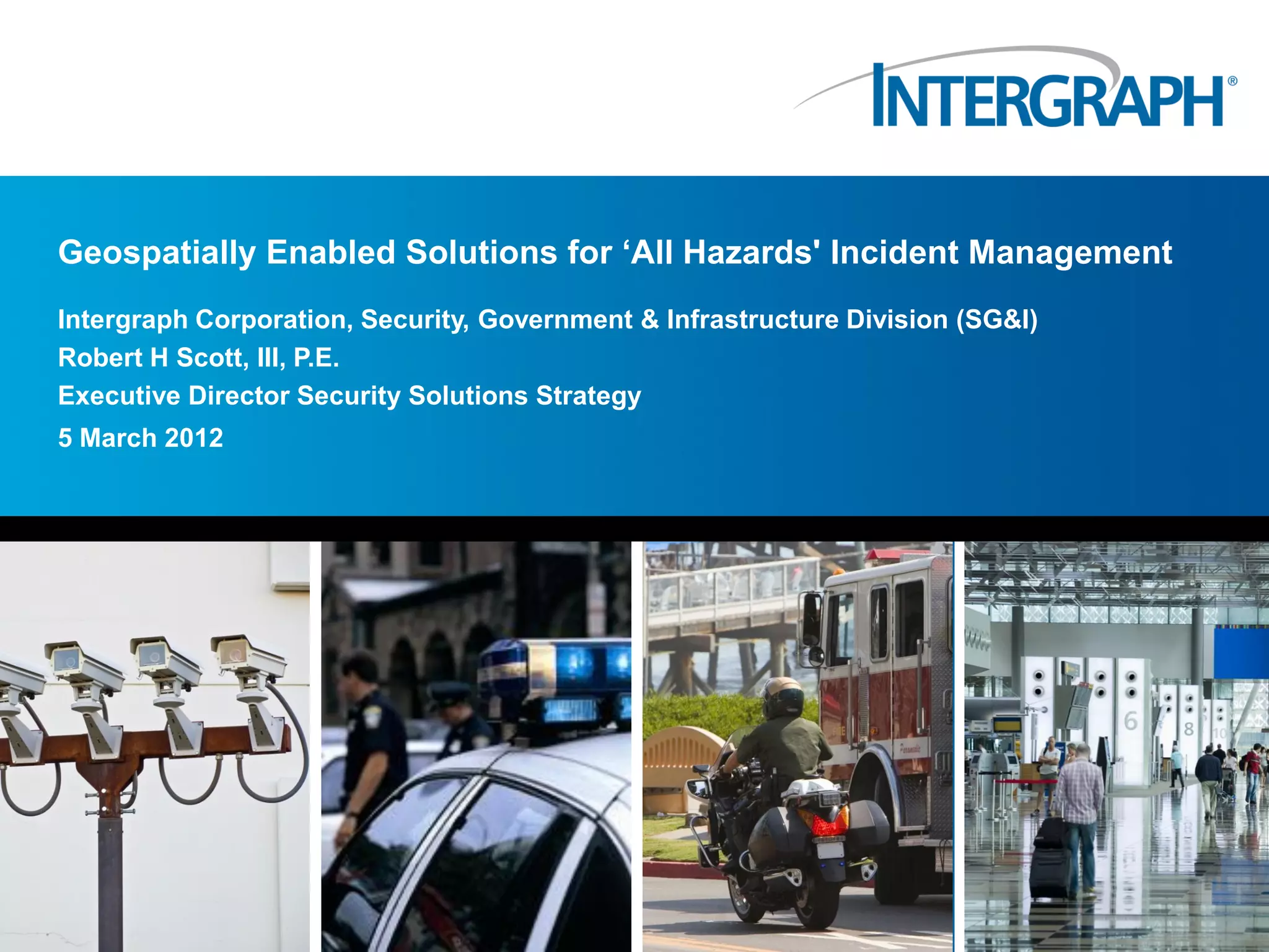 Hawaii Pacific GIS Conference 2012 Disaster Management and Emergency