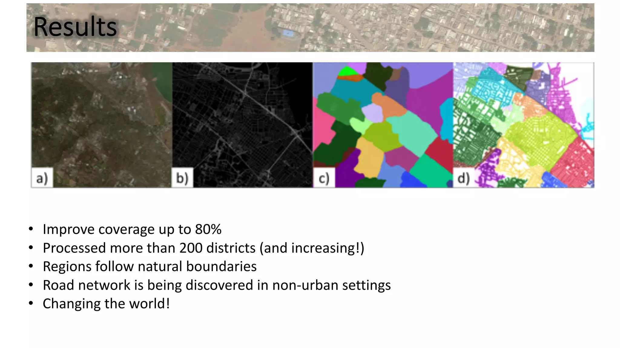 Geospatial machine learning for urban development | PPT