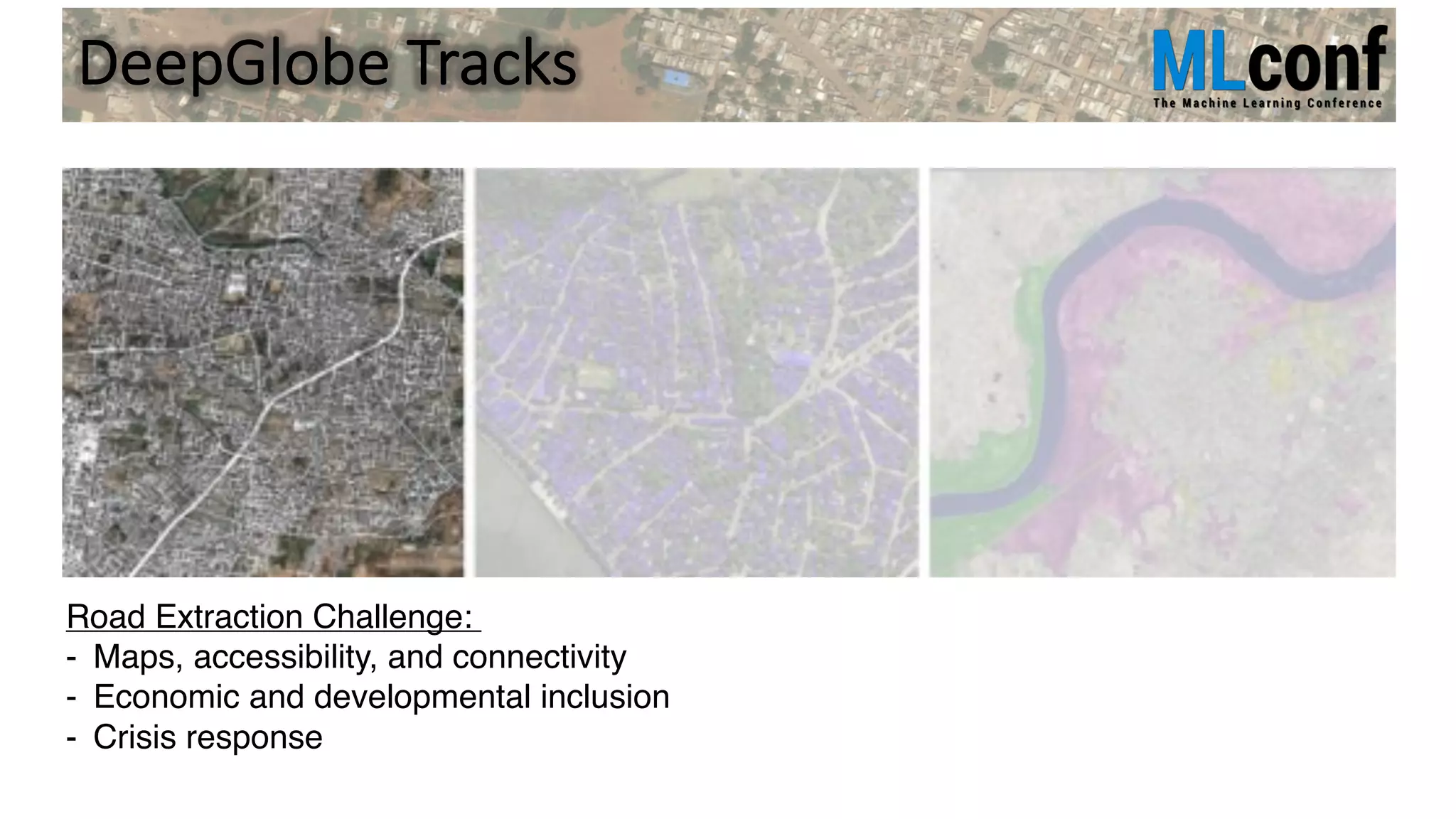Geospatial machine learning for urban development | PPT image.