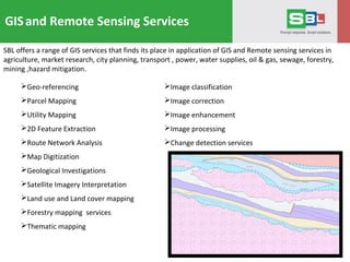 Geospatial services | PPT