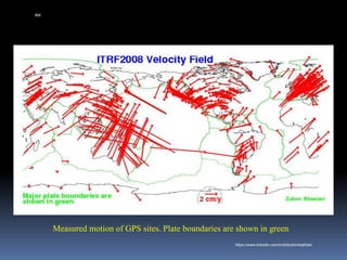 Measured motion of GPS sites. Plate boundaries are shown in green
IBK
https://www.linkedin.com/in/dribrahimbathisk/
 