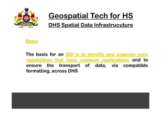 Geospatial Technology for Homeland Security | PDF