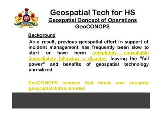 Geospatial Technology for Homeland Security | PDF