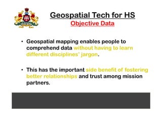 Geospatial Technology for Homeland Security | PDF