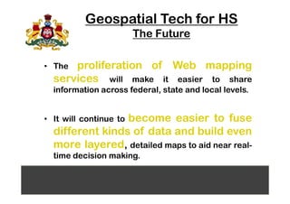 Geospatial Technology for Homeland Security | PDF