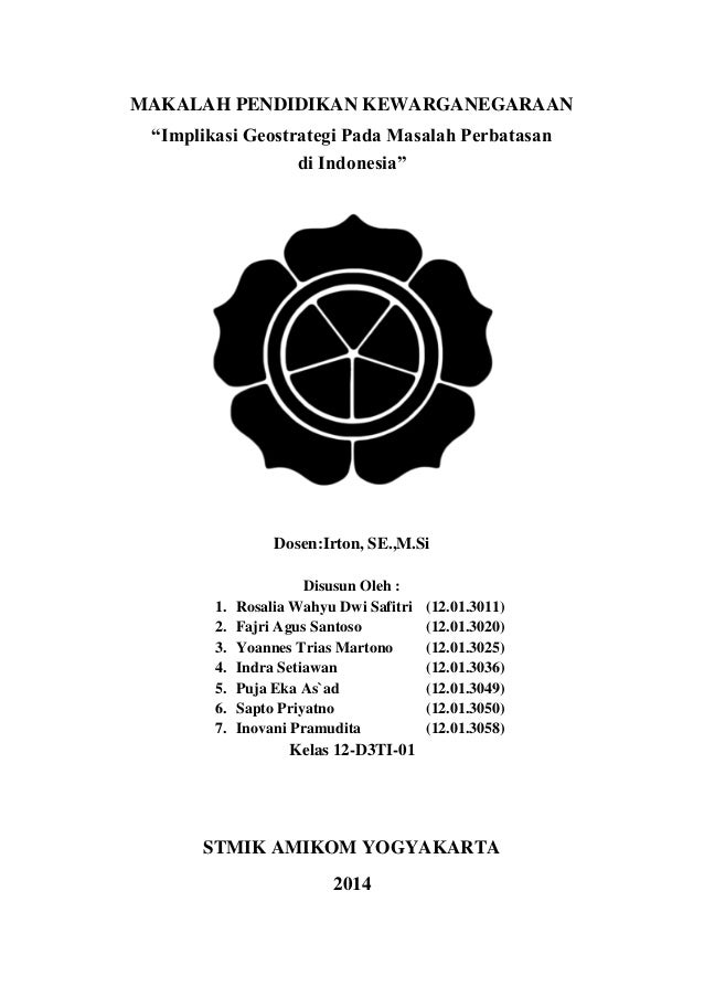 Geostrategi Dalam Masalah Di Perbatasan