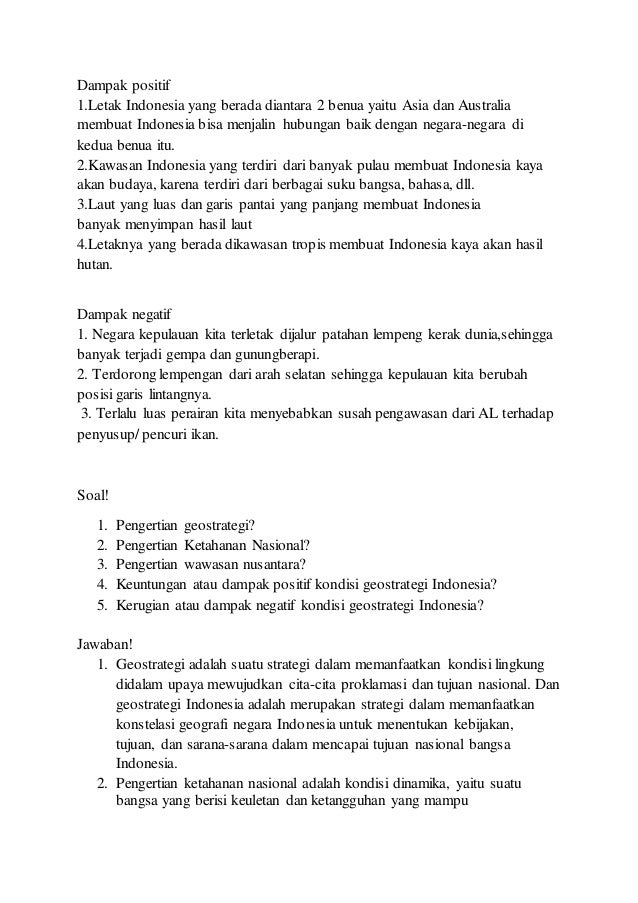 Geostrategis Indonesia