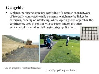 Geosynthetics | PPTX