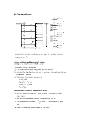 Struts Worksheet Geotechformulas | PDF