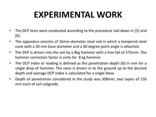 Geotechnical aspects of highway construction | PPTX