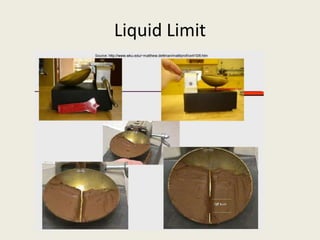 Liquid Limit
 