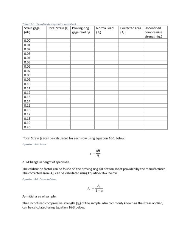 Geotechnical Engineering Laboratory Manual