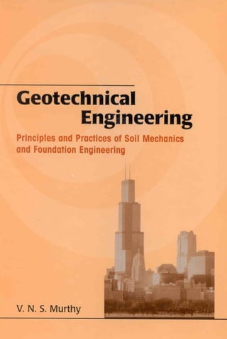 Geo technical engineering v.n.s.murthy