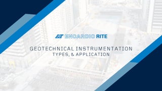 Guide to Geotechnical Instrumentation 2019 | Encardio Rite