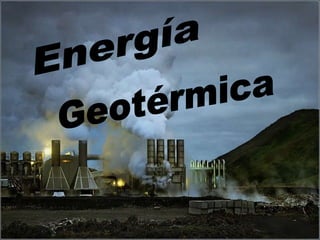 Geotérmica Energía 