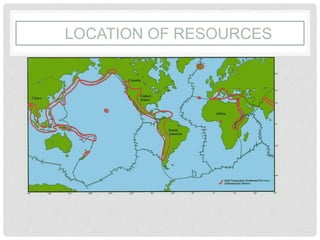LOCATION OF RESOURCES
 