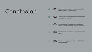 Geothermal Energy : Renewable energy sources ppt | PPTX