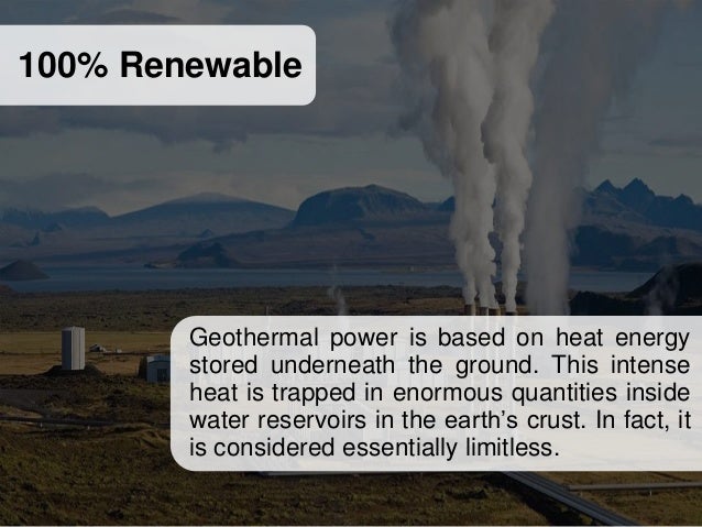 Geothermal Energy- Why should We Use Geothermal Energy