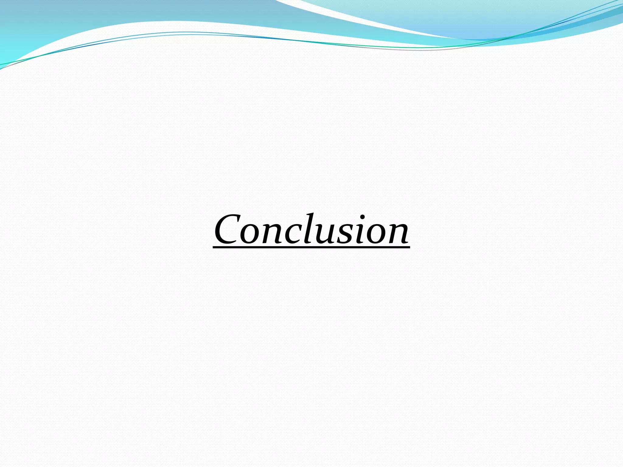 Conclusion