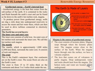 Geothermal energy renewable energy resources | PDF