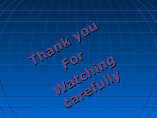 Thank you
Thank you
For
For
W
atching
W
atching
carefully
carefully
 
