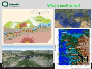 What is geothermal?
2

3

1

Courtesy of Promete Jeotermal
Courtesy of Promete Jeotermal

 