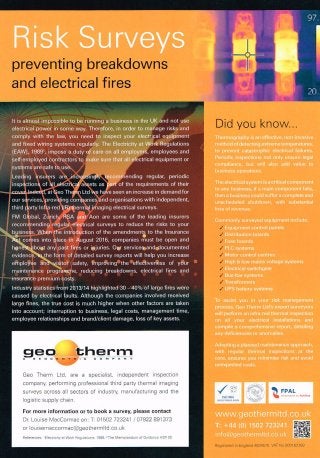 Geo Therm Ltd - FM business leaflet 2016