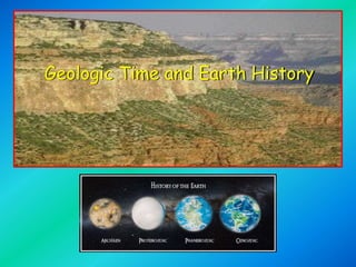 Geologic Time and Earth History
 