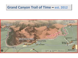 Grand Canyon Trail of Time – est. 2012
 