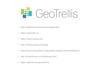 Distributed georeferenced raster processing on Spark with GeoTrellis | PDF