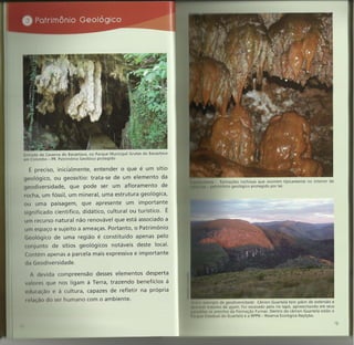 Geoturismo no karst 