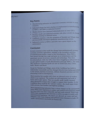 Geography unit 2 study guide