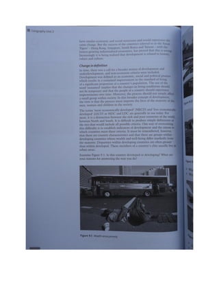 Geography unit 2 study guide